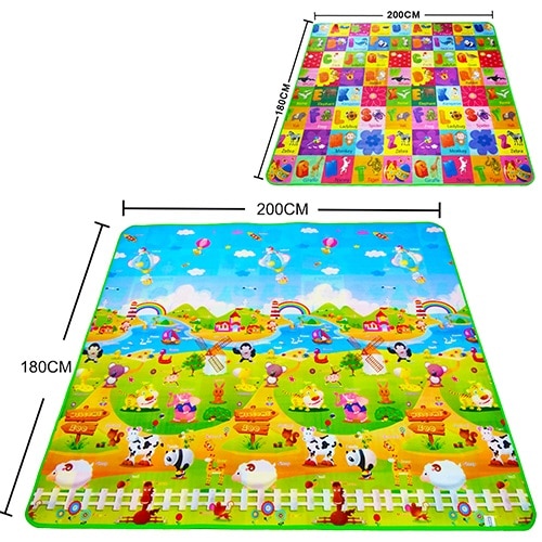 Baby Crawling Mat Educational Designs